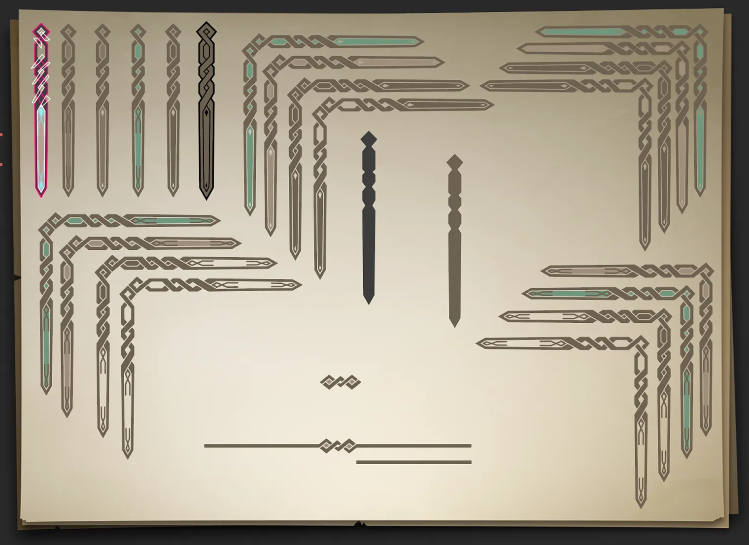 Border element variations