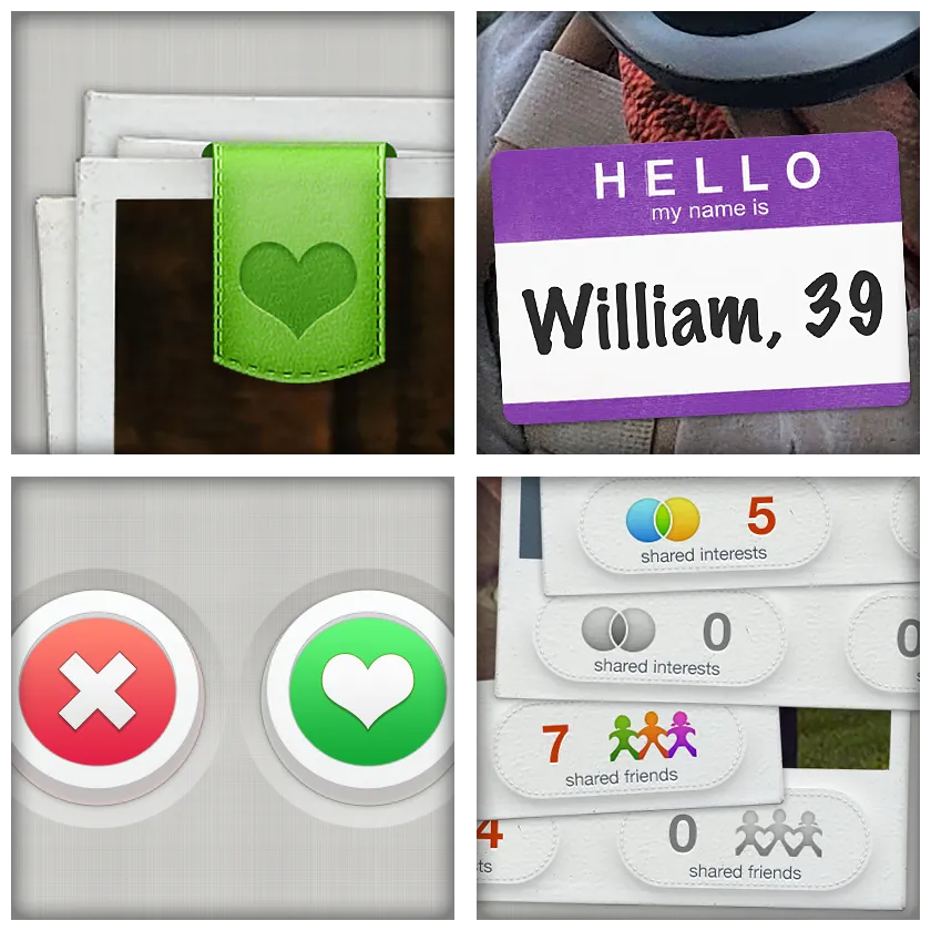 Detail of UI elements