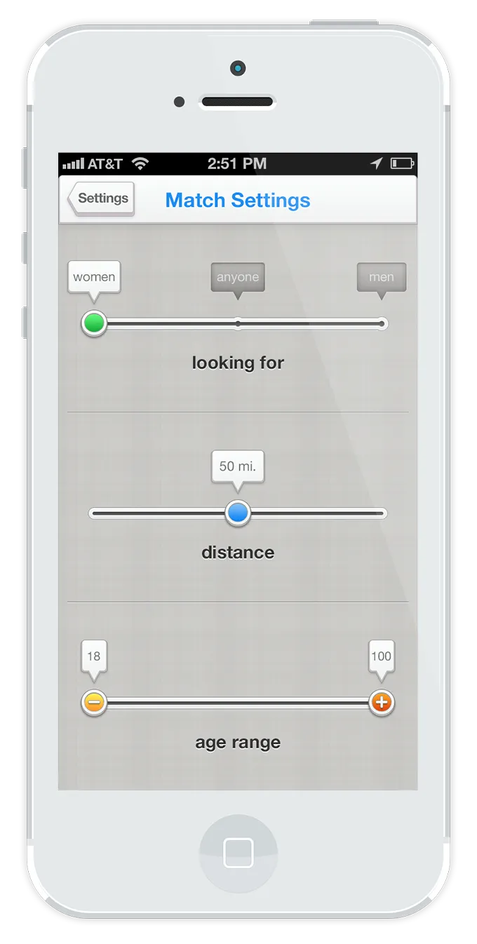 Match settings